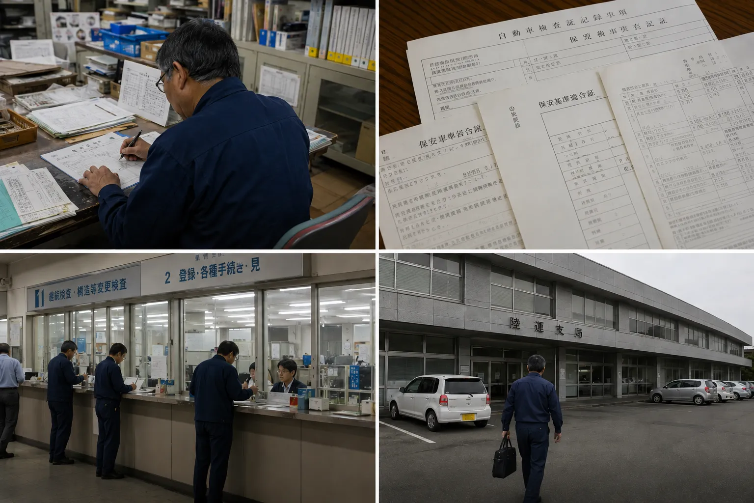 車検業務電子化の遅延画像